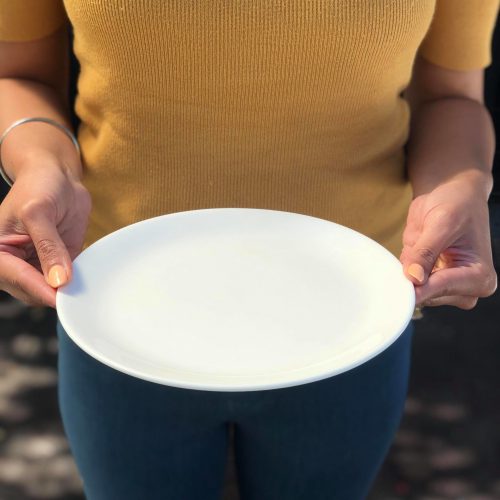 Coupe Salad Plate