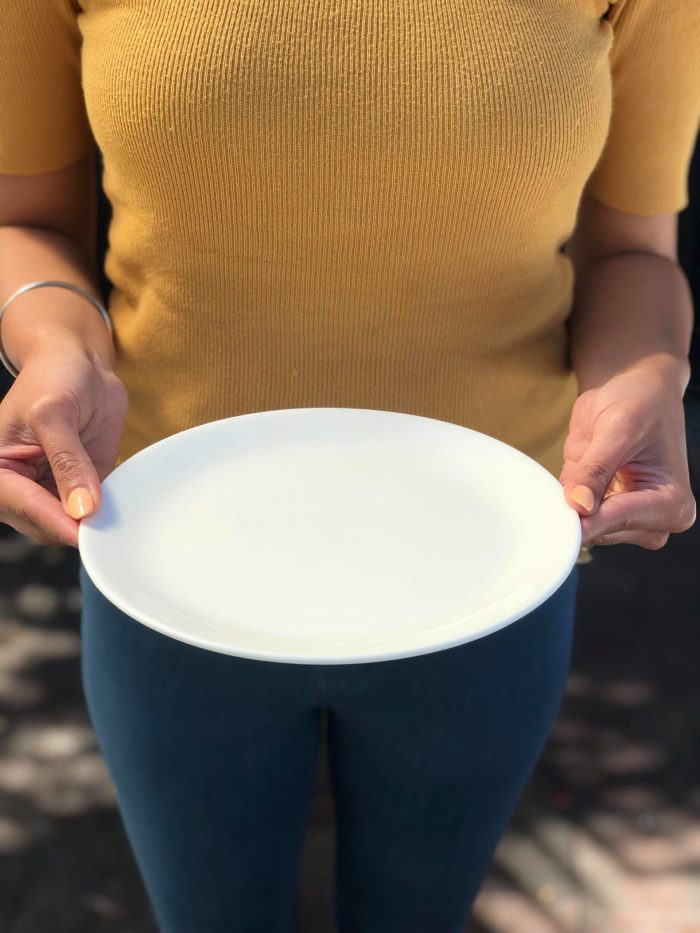 Coupe Salad Plate