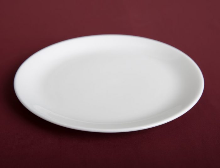 Coupe Salad Plate